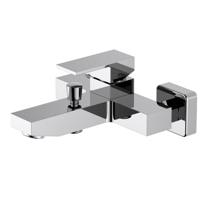 Aquavit Cube chrome solid brass wall-mounted bath shower mixer AT082200