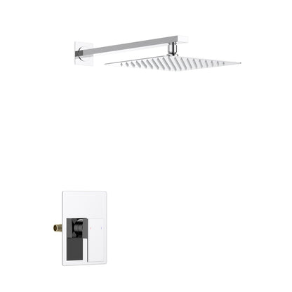 Pressure Balance Shower Set with 10" Rain Shower Head AT0841101