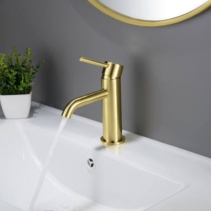 Circular Single hole basin faucet AT090011