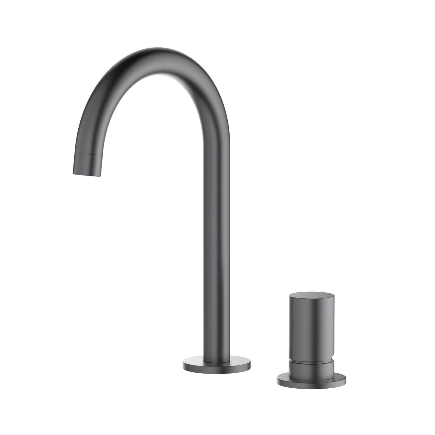 Circular Two hole basin mixer AT090013