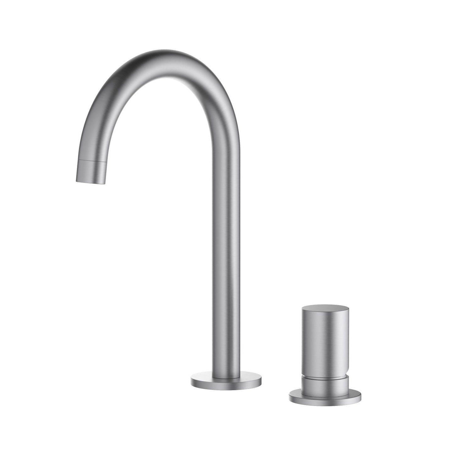 Circular Two hole basin mixer AT090013