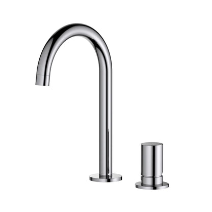 Circular Two hole basin mixer AT090013