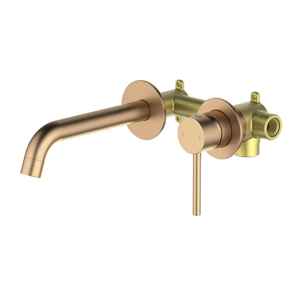 Aquavit Circular Series Split-Plate Wall-Concealed Basin Mixer AT090015