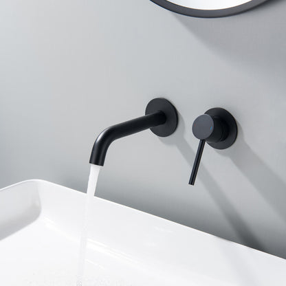 Circular Wall Concealed basin mixer AT090015