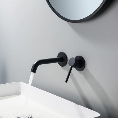 Circular Wall Concealed basin mixer AT090015
