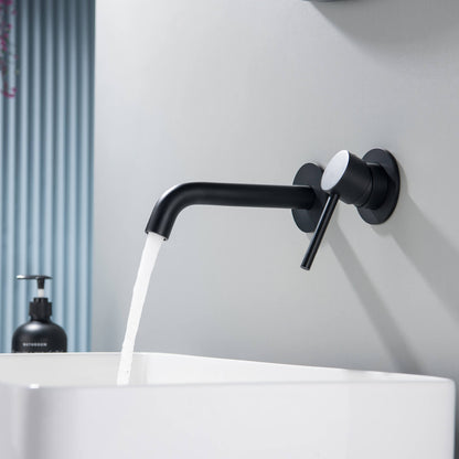 Circular Wall Concealed basin mixer AT090015