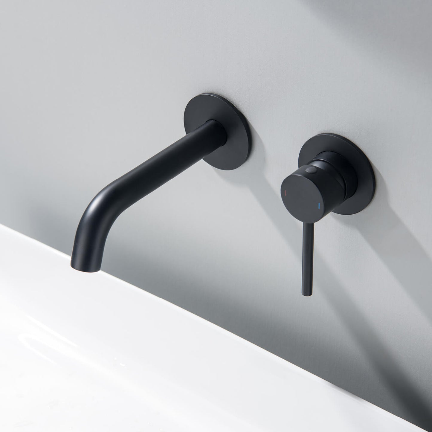 Circular Wall Concealed basin mixer AT090015