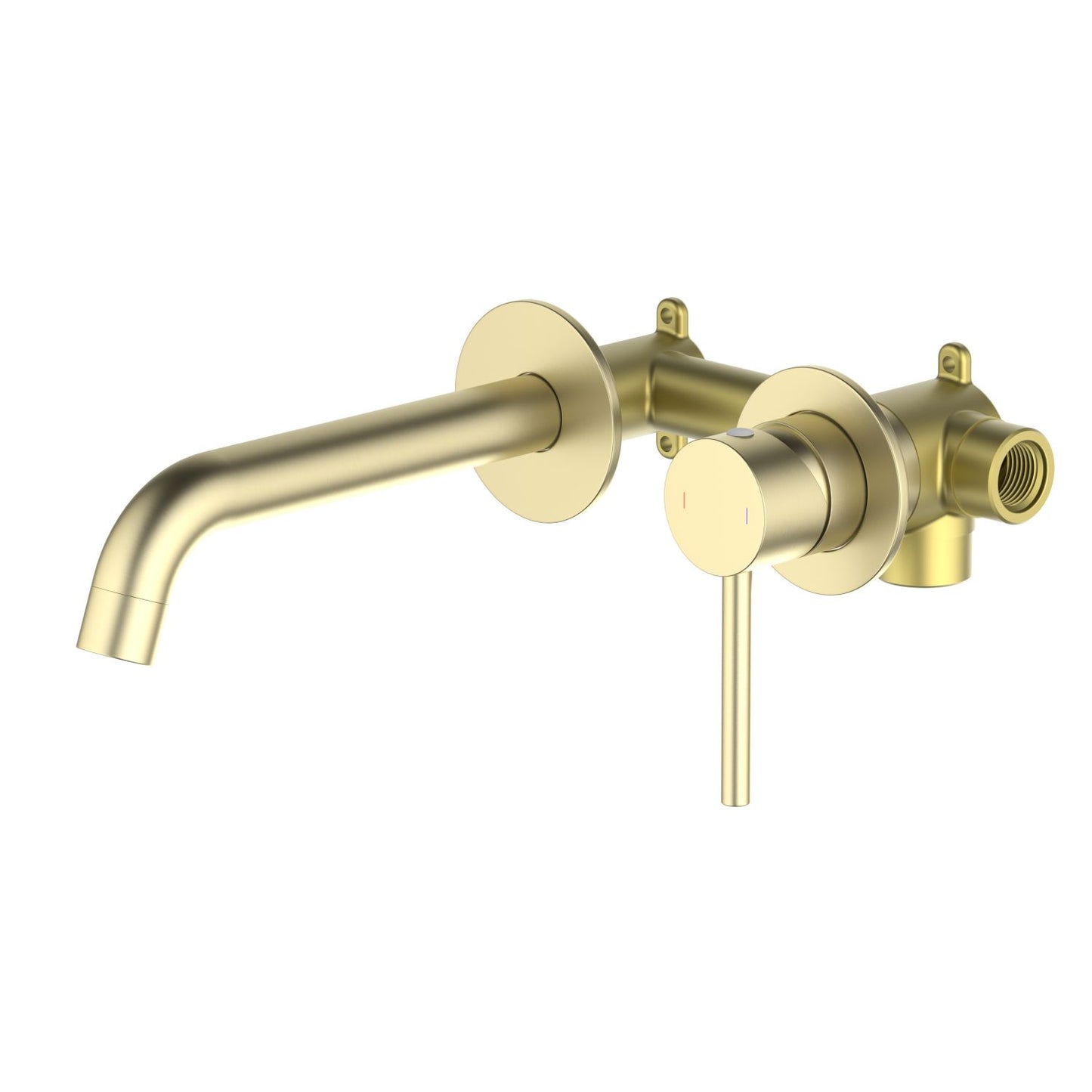 Circular Wall Concealed basin mixer with quick connect spout AT090019