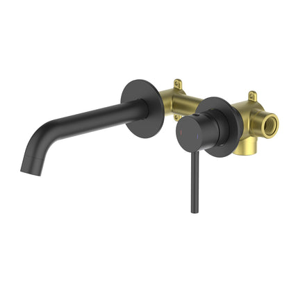 Circular Wall Concealed basin mixer with quick connect spout AT090019