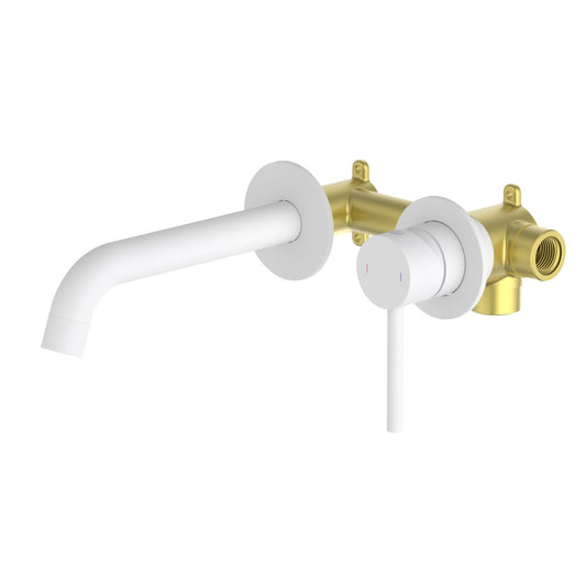 Circular Wall Concealed basin mixer with quick connect spout AT090019