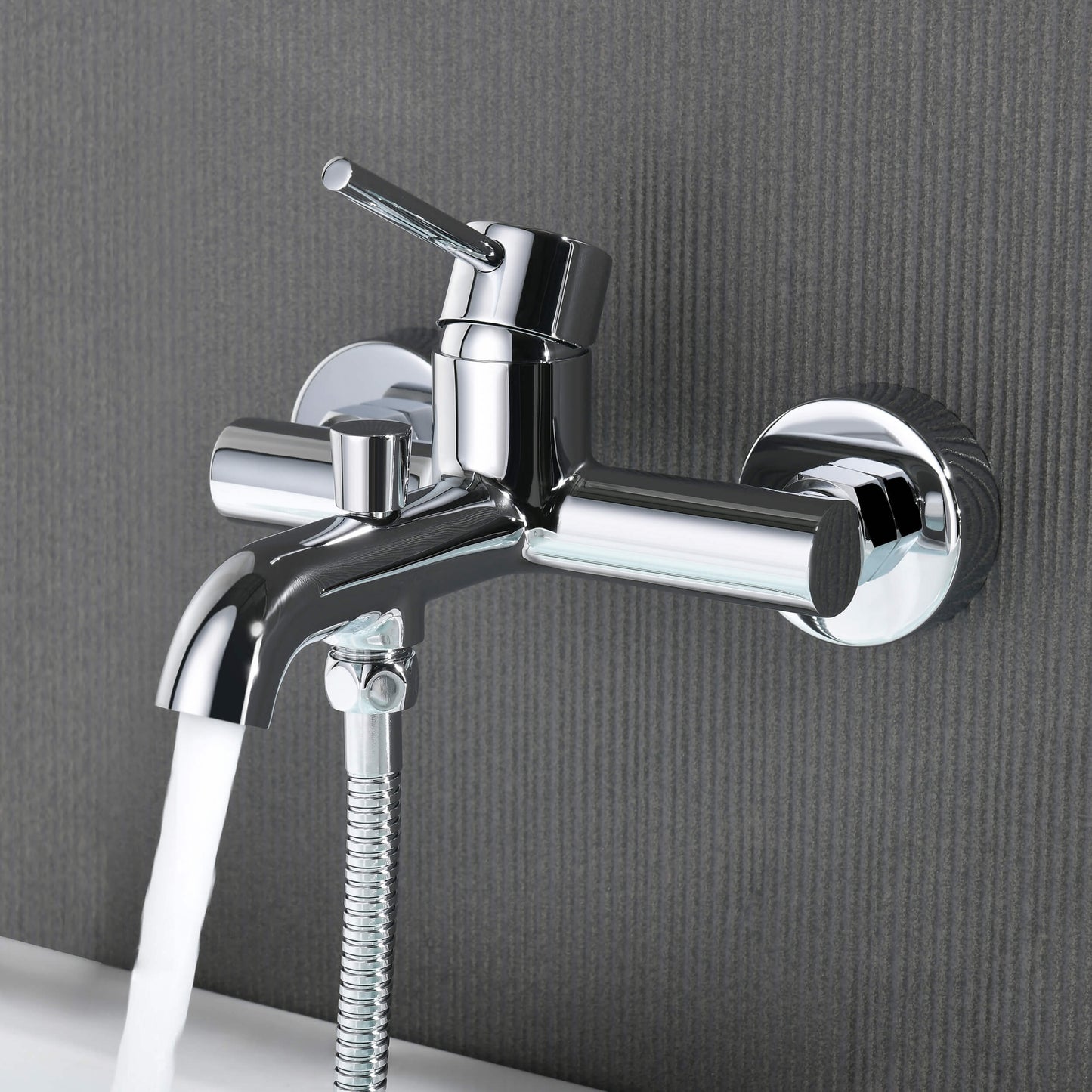 Circular Single Handle Bath shower mixer  AT090022