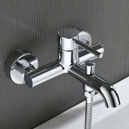 Circular Single Handle Bath shower mixer  AT090022