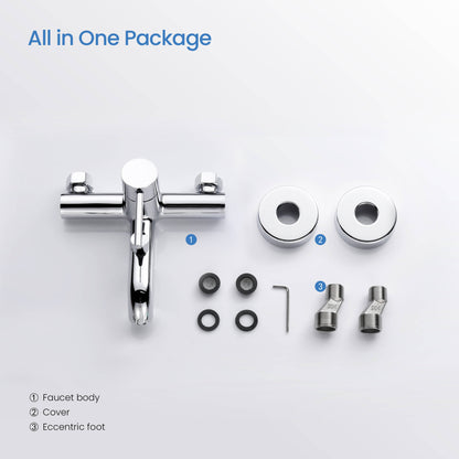 Circular Single Handle Bath shower mixer  AT090022