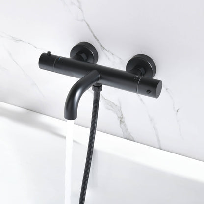 Circular Thermostatic bath shower mixer AT090024