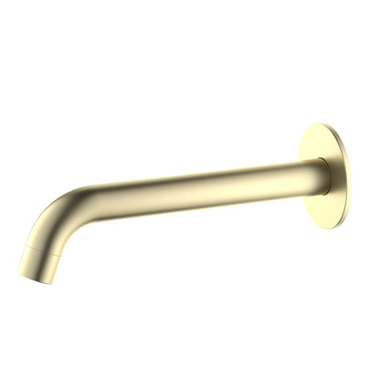 Circular Solid Brass Round Bathtub Spout 220mm AT090055