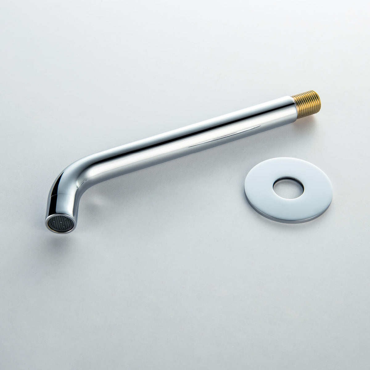 Aquavit Circular AT090055 bath spout with removable wall plate and G1/2 threaded connection