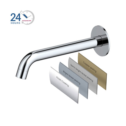 Aquavit Circular AT090055 bath spout available in multiple corrosion-resistant finishes