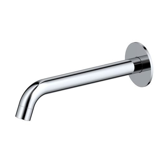 Aquavit Circular chrome solid brass wall-mounted bath spout AT090055