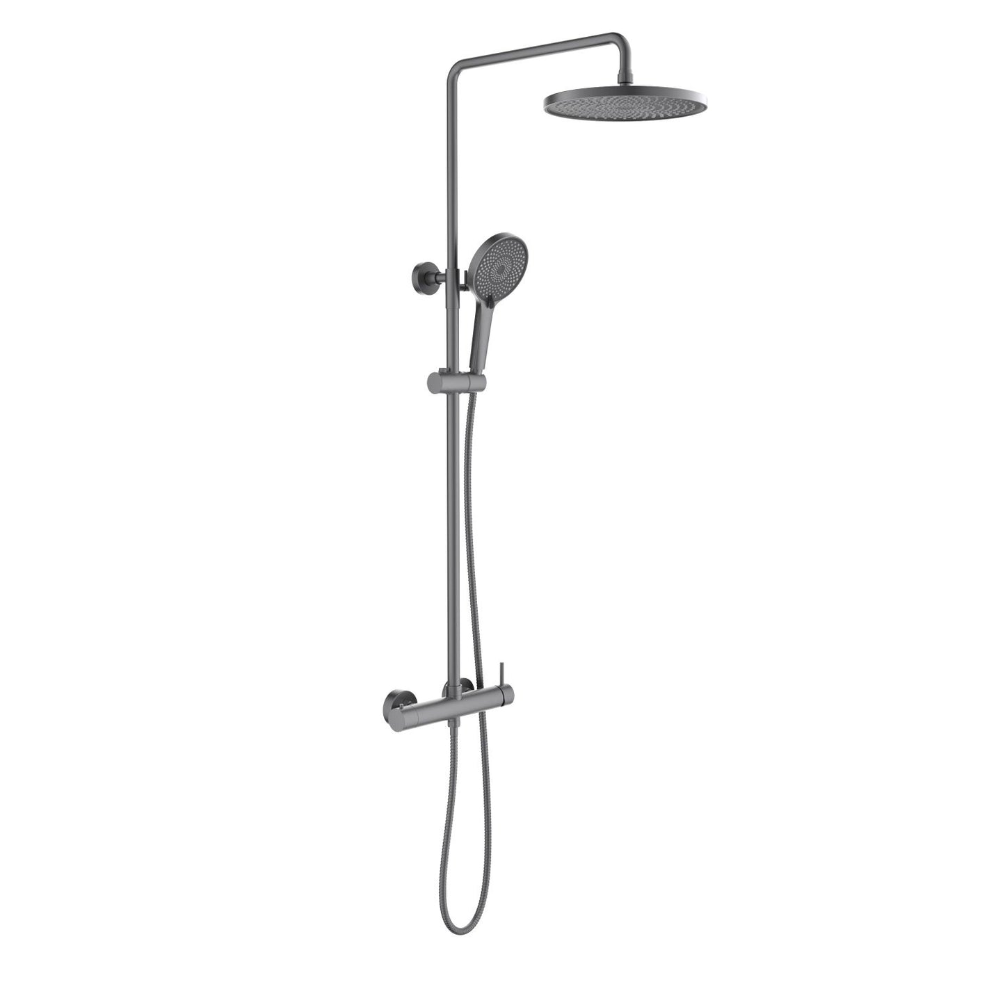 Ciruclar wall mounted Shower faucet with 2 outlets AT090062