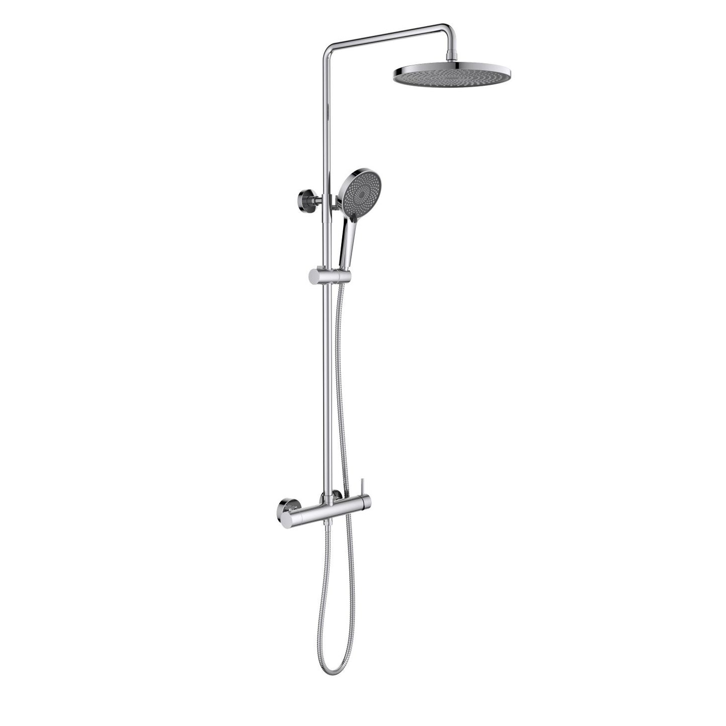 Ciruclar wall mounted Shower faucet with 2 outlets AT090062
