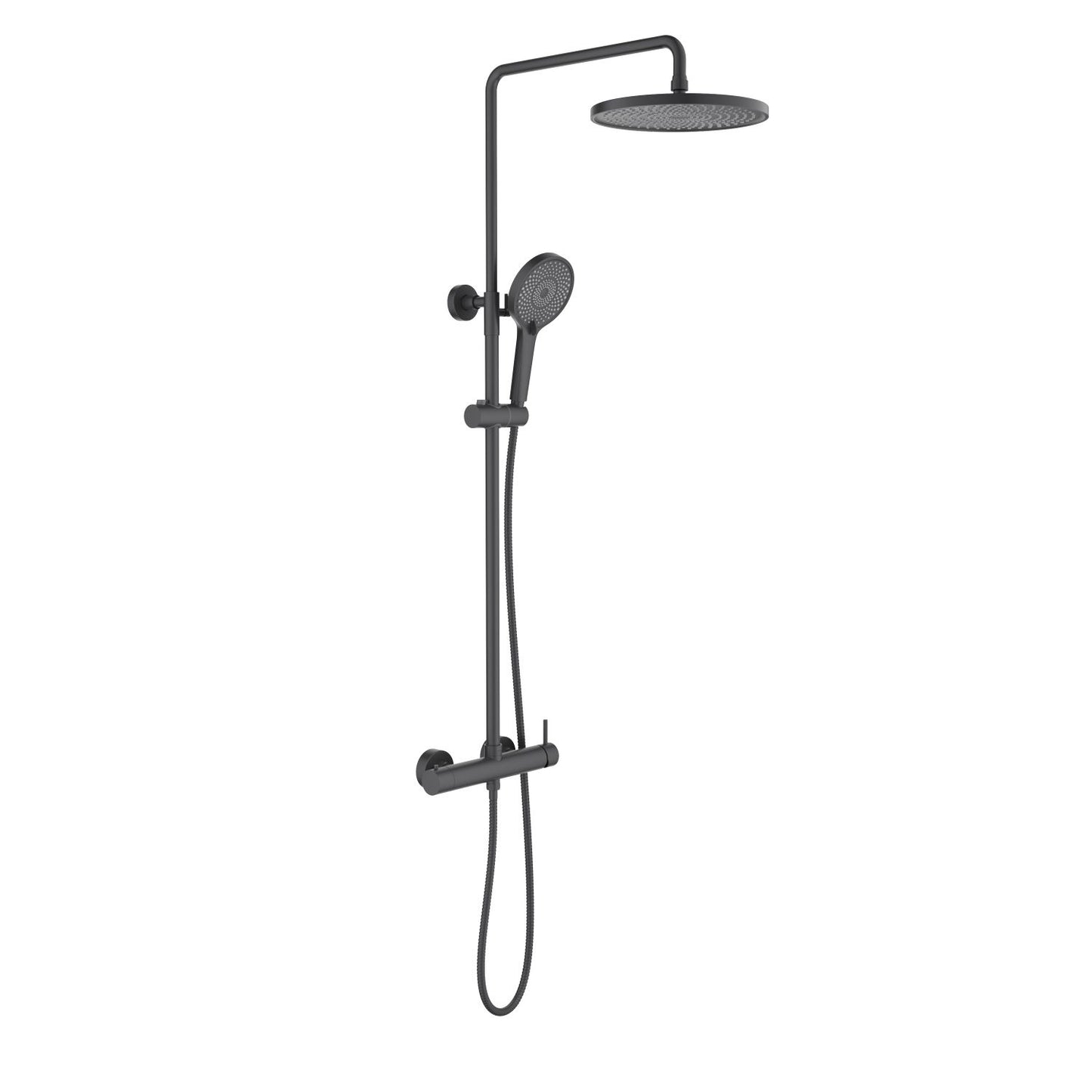 Ciruclar wall mounted Shower faucet with 2 outlets AT090062