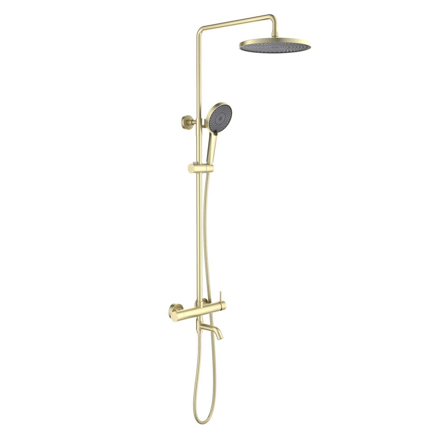 Ciruclar wall mounted Shower faucet with 3 outlets AT090063
