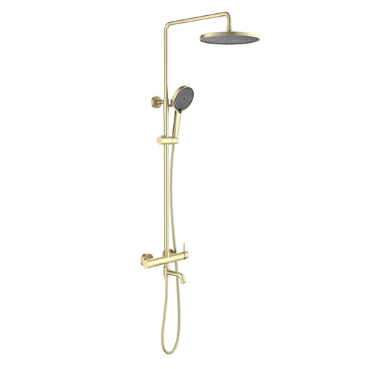 Ciruclar wall mounted Shower faucet with 3 outlets AT090063