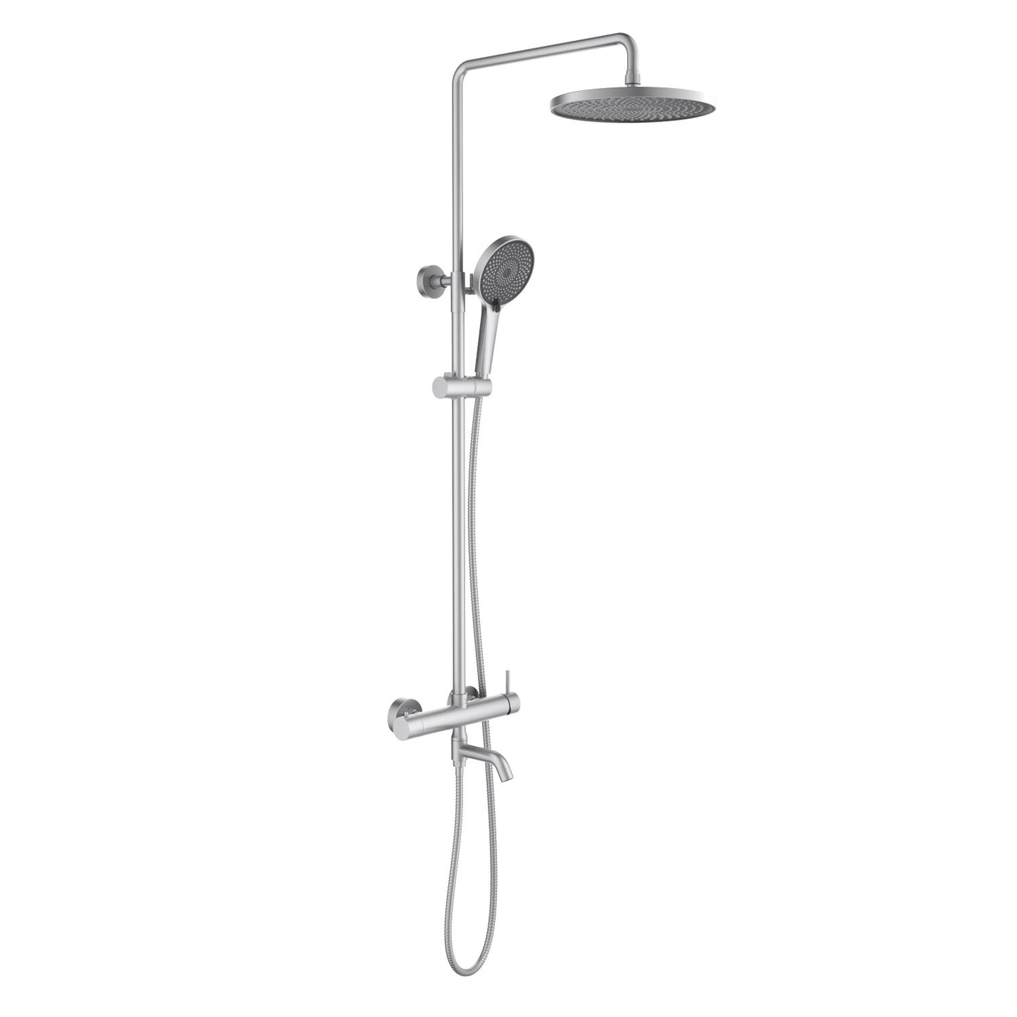 Ciruclar wall mounted Shower faucet with 3 outlets AT090063