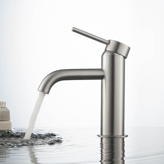 Circular Single hole basin faucet AT090111