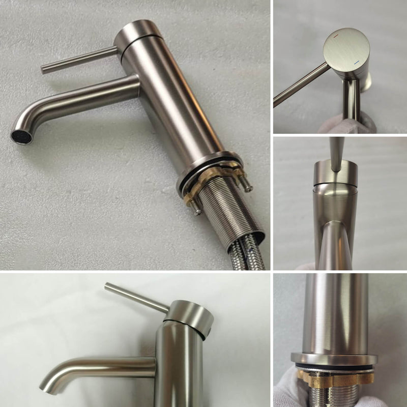Circular Single hole basin faucet AT090111