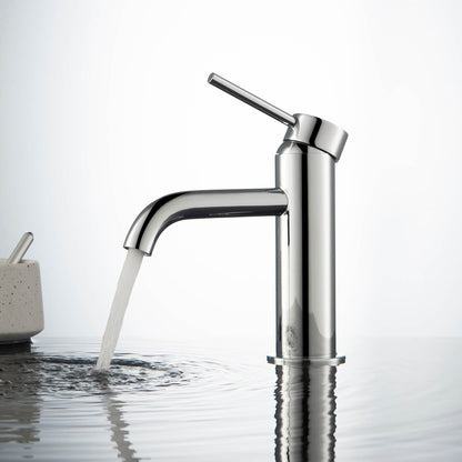 Circular Single hole basin faucet AT090111