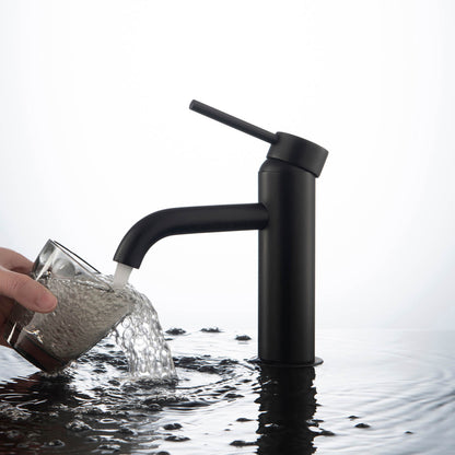 Circular Single hole basin faucet AT090111