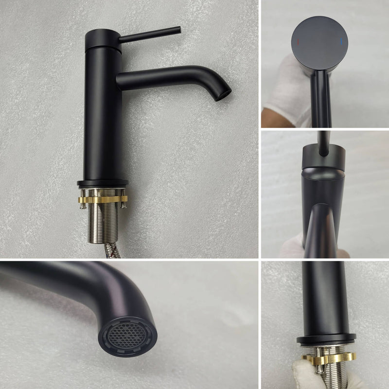 Circular Single hole basin faucet AT090111