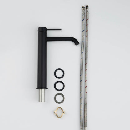 Circular Single hole vessel basin faucet AT090112
