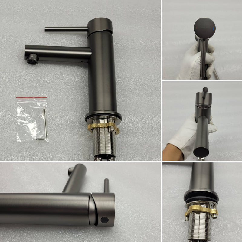 Circular Single hole basin faucet AT090211