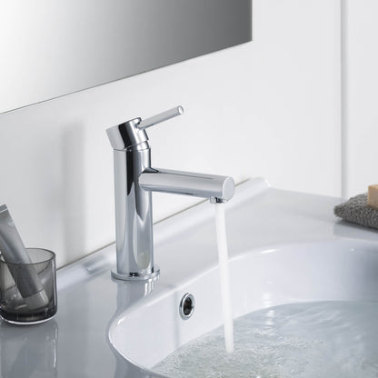 Circular Single hole basin faucet AT090211