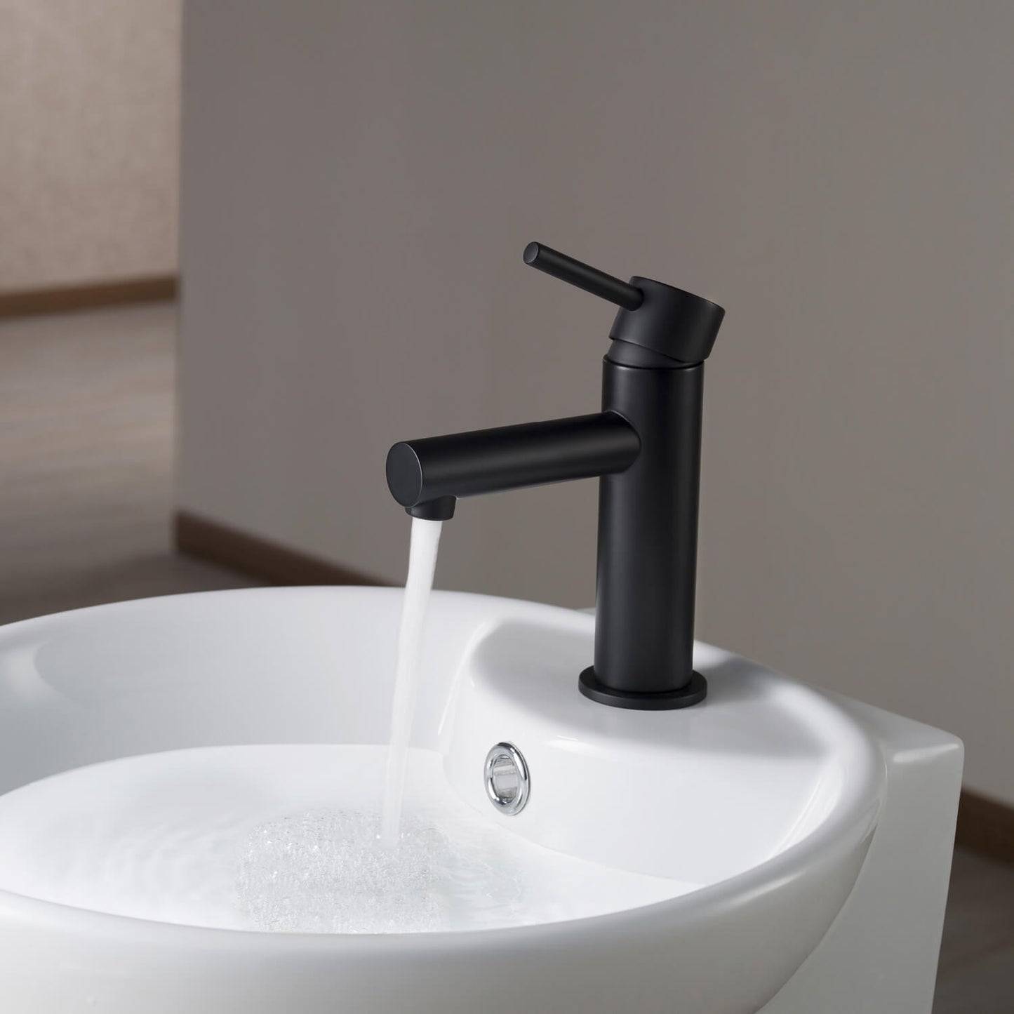 Circular Single hole basin faucet AT090211
