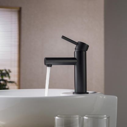 Circular Single hole basin faucet AT090211