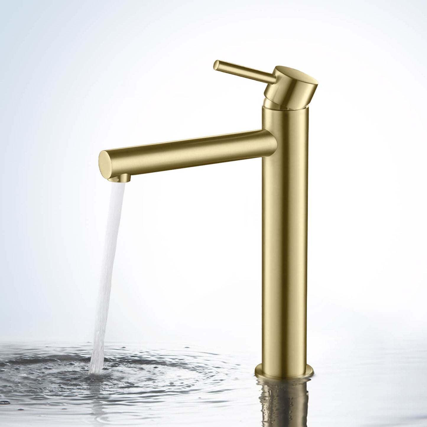 Circular Single hole vessel basin faucet AT090212