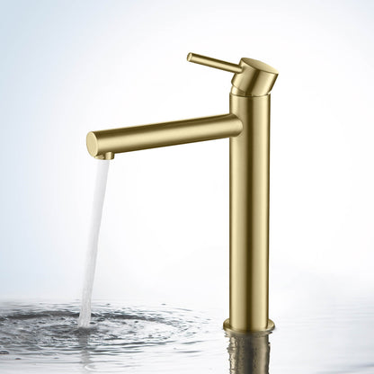Circular Single hole vessel basin faucet AT090212