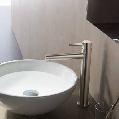 Circular Single hole vessel basin faucet AT090212