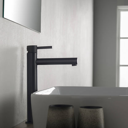 Circular Single hole vessel basin faucet AT090212