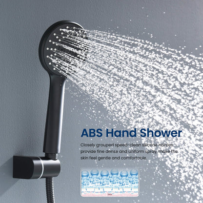 Circular Wall mounted Bath Shower Mixer Set AT090222