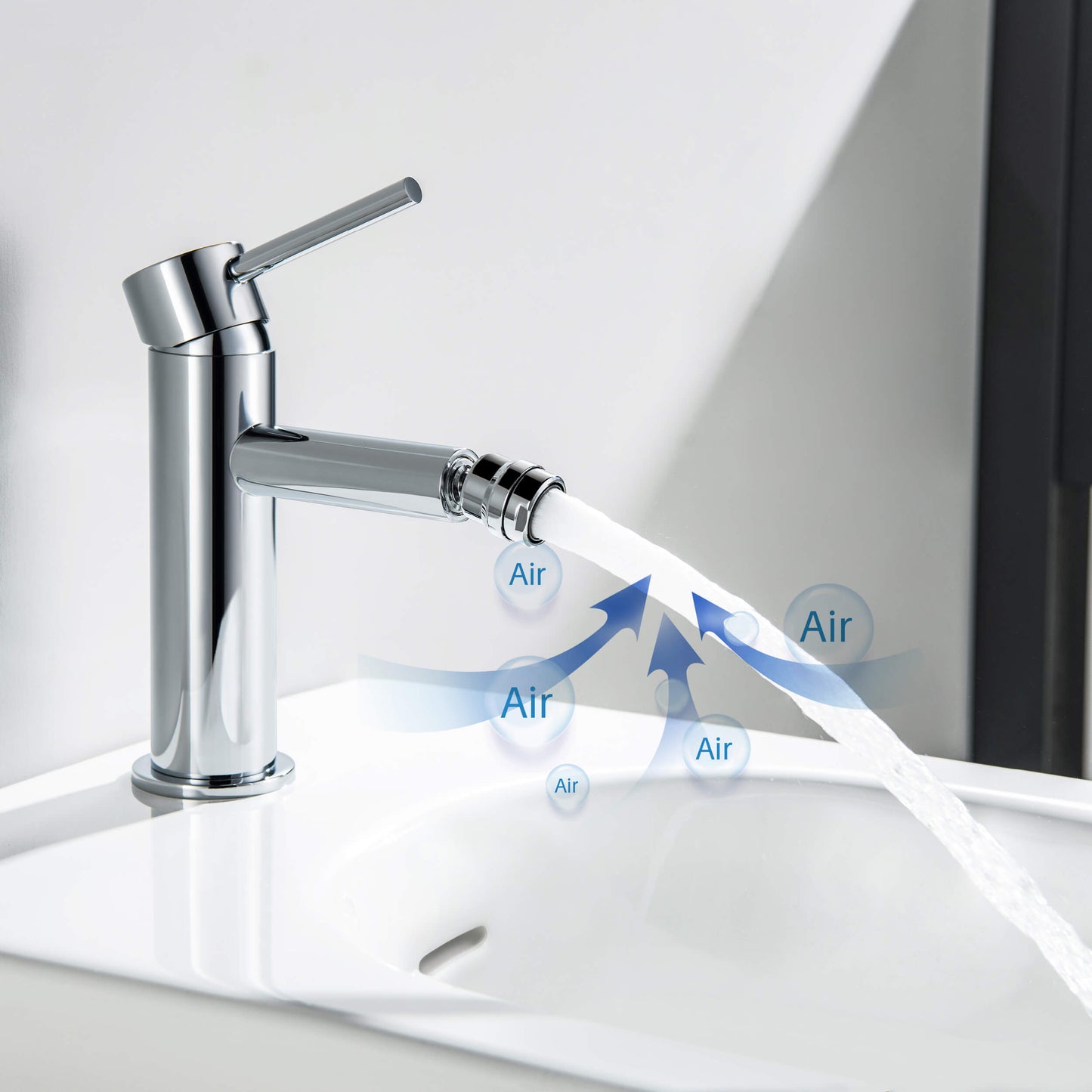 Circular Single Hole Bidet faucet AT090231