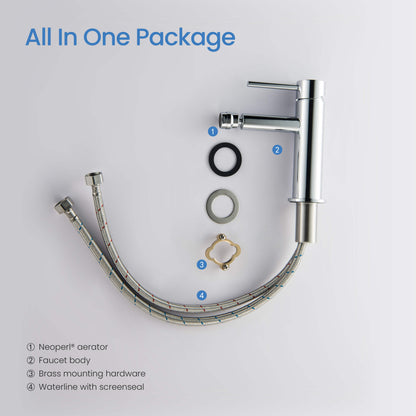 Circular Single Hole Bidet faucet AT090231