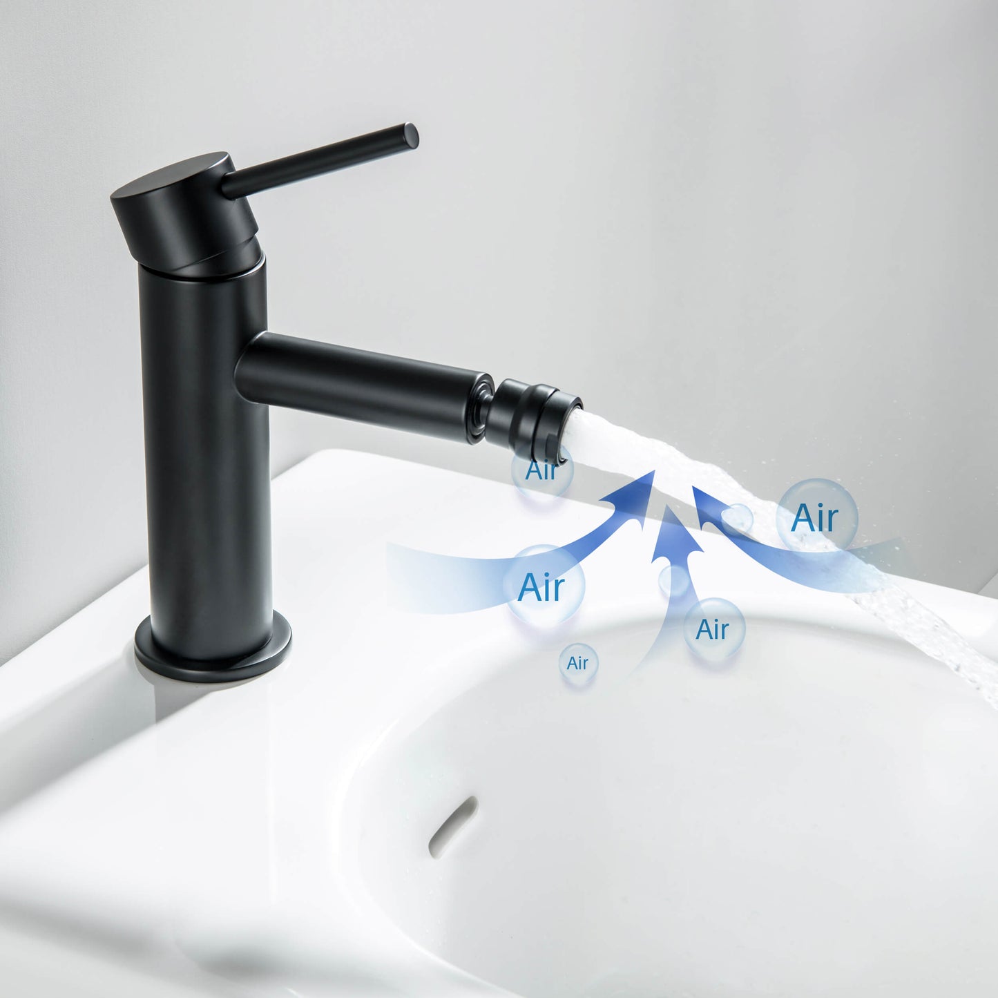 Circular Single Hole Bidet faucet AT090231