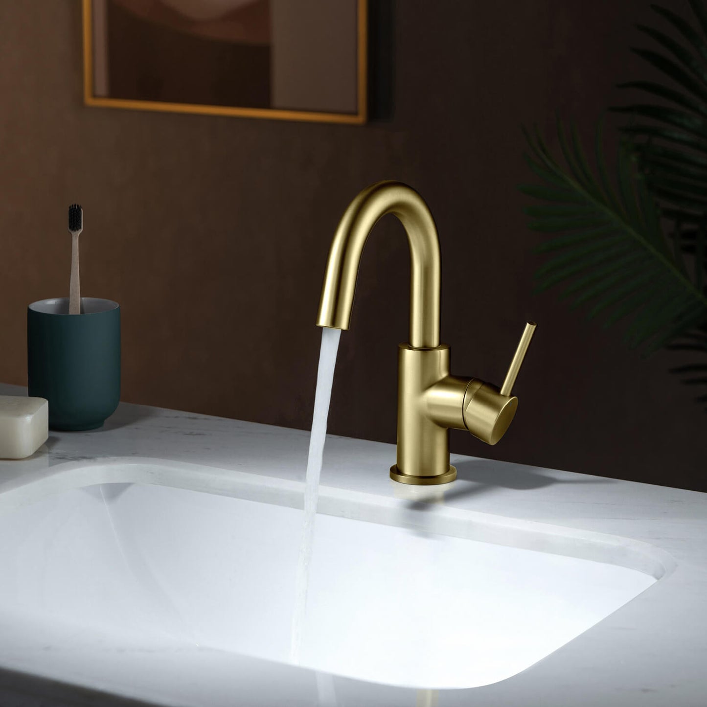 Circular Single hole basin faucet AT090311