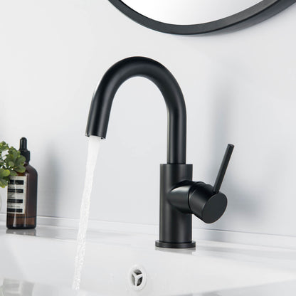 Circular Single hole basin faucet AT090311