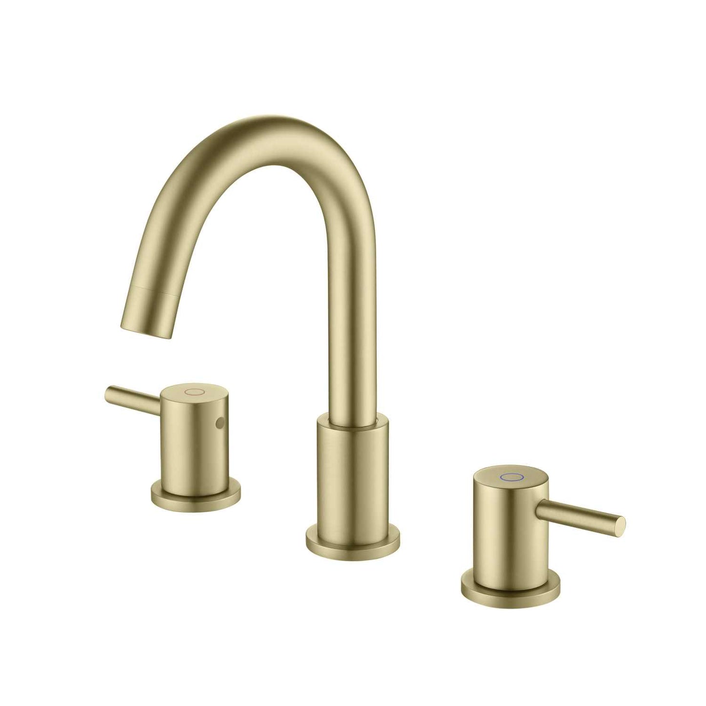 Modern Widespread Basin Mixer with Quick-Connect Installation AT090314