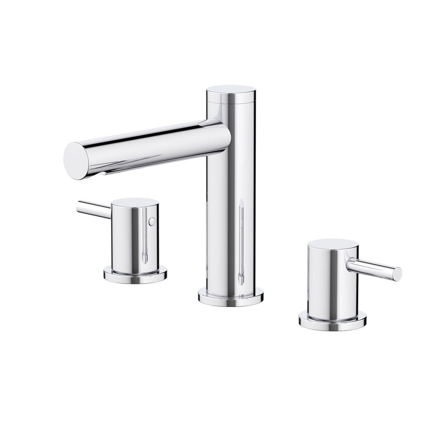 High-Quality Widespread Bathroom Faucet with Top-Mount Installation AT090614